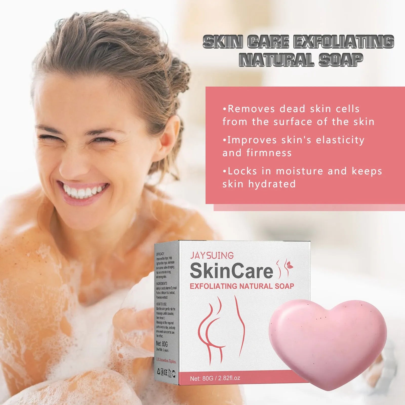 Exfoliating Bath Soap Smallpox Diluting - Bellarte Enchanté Exfoliating Bath Soap Smallpox Diluting